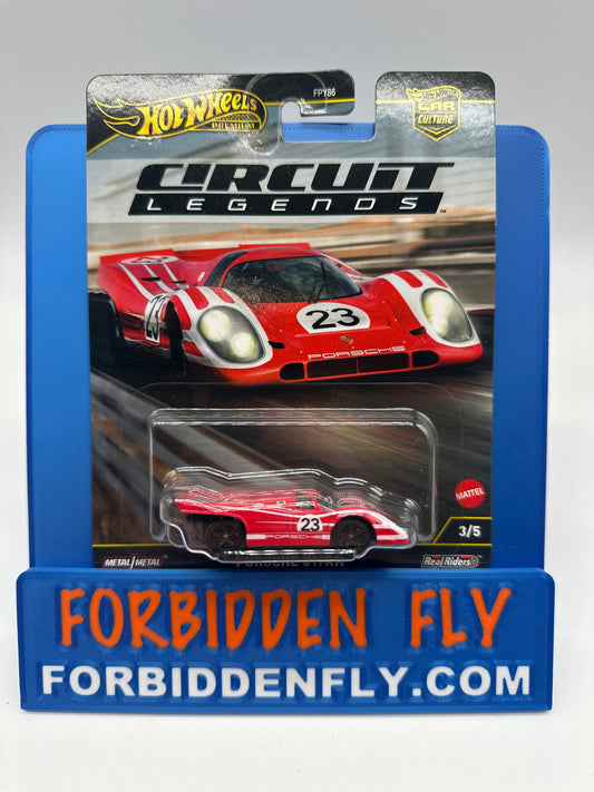 Hot Wheels Car Culture Premium - 2025 Circuit Legends Series - #3/5 - Porsche 917KH - Single Car