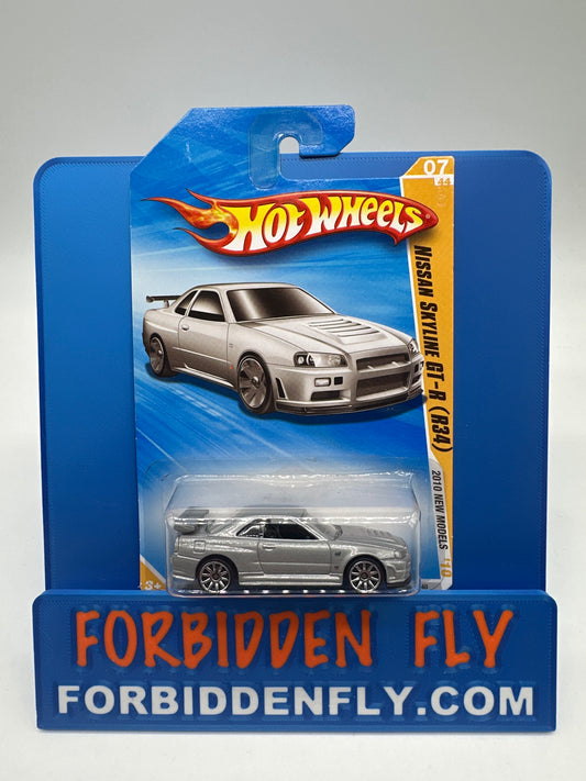 Hot Wheels Mainline - 2010 New Models - Nissan Skyline GT-R (R34) - Silver