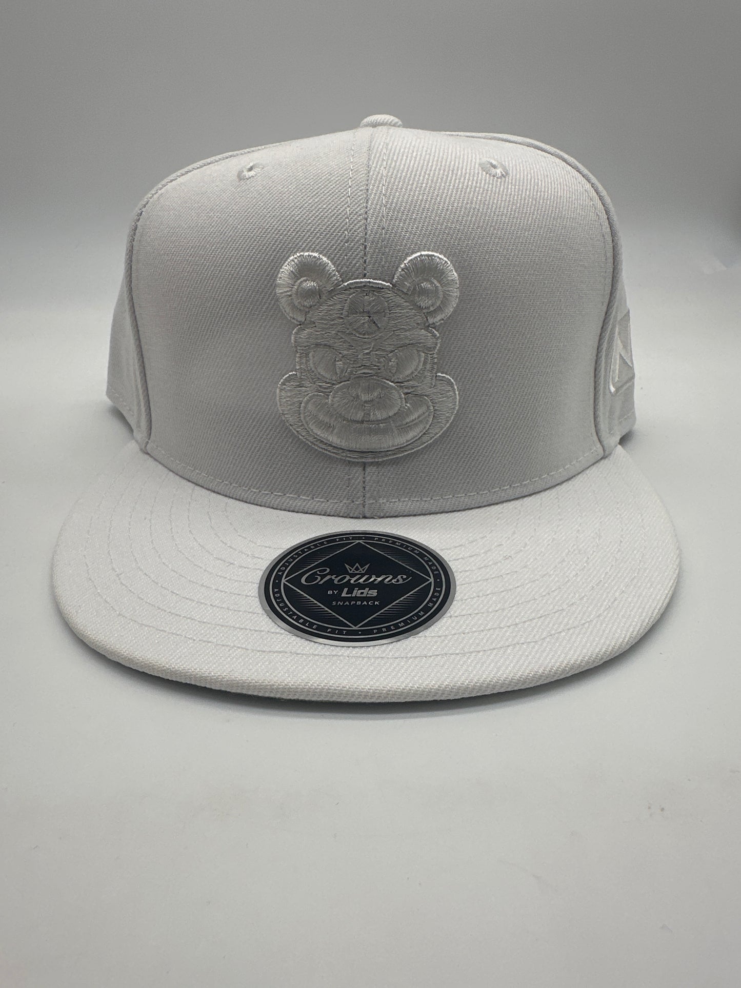 NVRLand Drip - All White Crash Test Gummy Hat (Common)