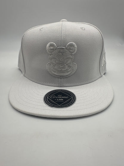 NVRLand Drip - All White Crash Test Gummy Hat (Common)