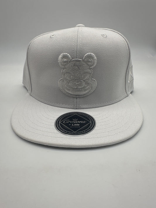 NVRLand Drip - All White Crash Test Gummy Hat (Common)