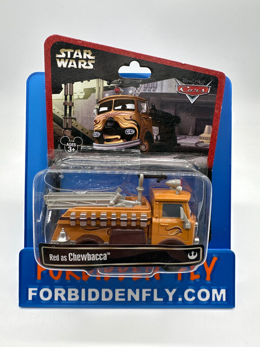 Disney Pixar Cars Movie - Disney Store Parks Exclusive Star Wars Series - Red as Chewbacca