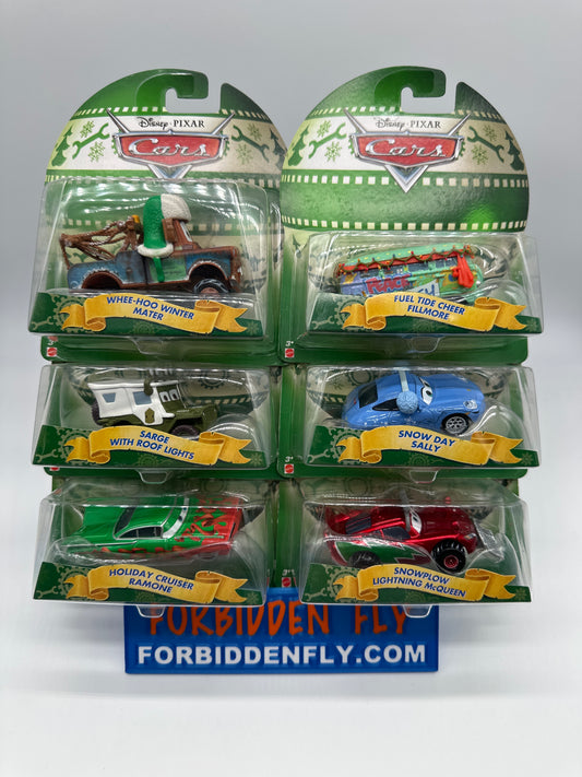 Disney Pixar Cars - 2017 Holiday Series - Complete Set Of 6