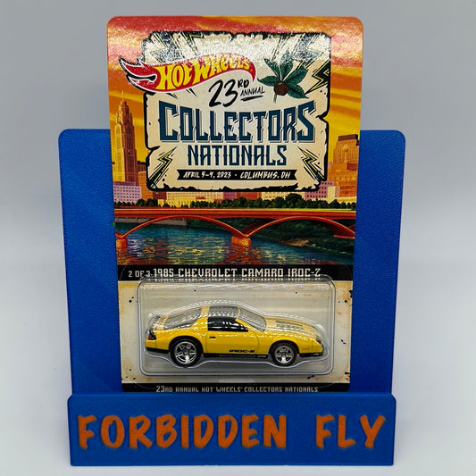 Hot Wheels 23rd Annual Collector’s Nationals Convention - 2023 Columbus, OH - Yellow 1985 Chevrolet Camaro Iroc-Z