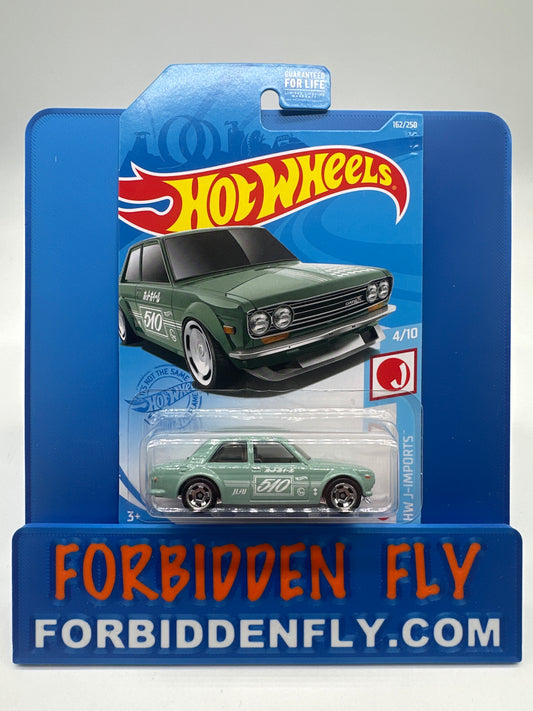 Hot Wheels Mainline - 2021 J-Imports Series - ‘71 Datsun 510 - Green