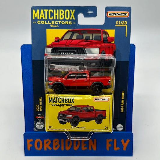 Matchbox Collectors - #01/20 - 2020 Red Ram Rebel Truck