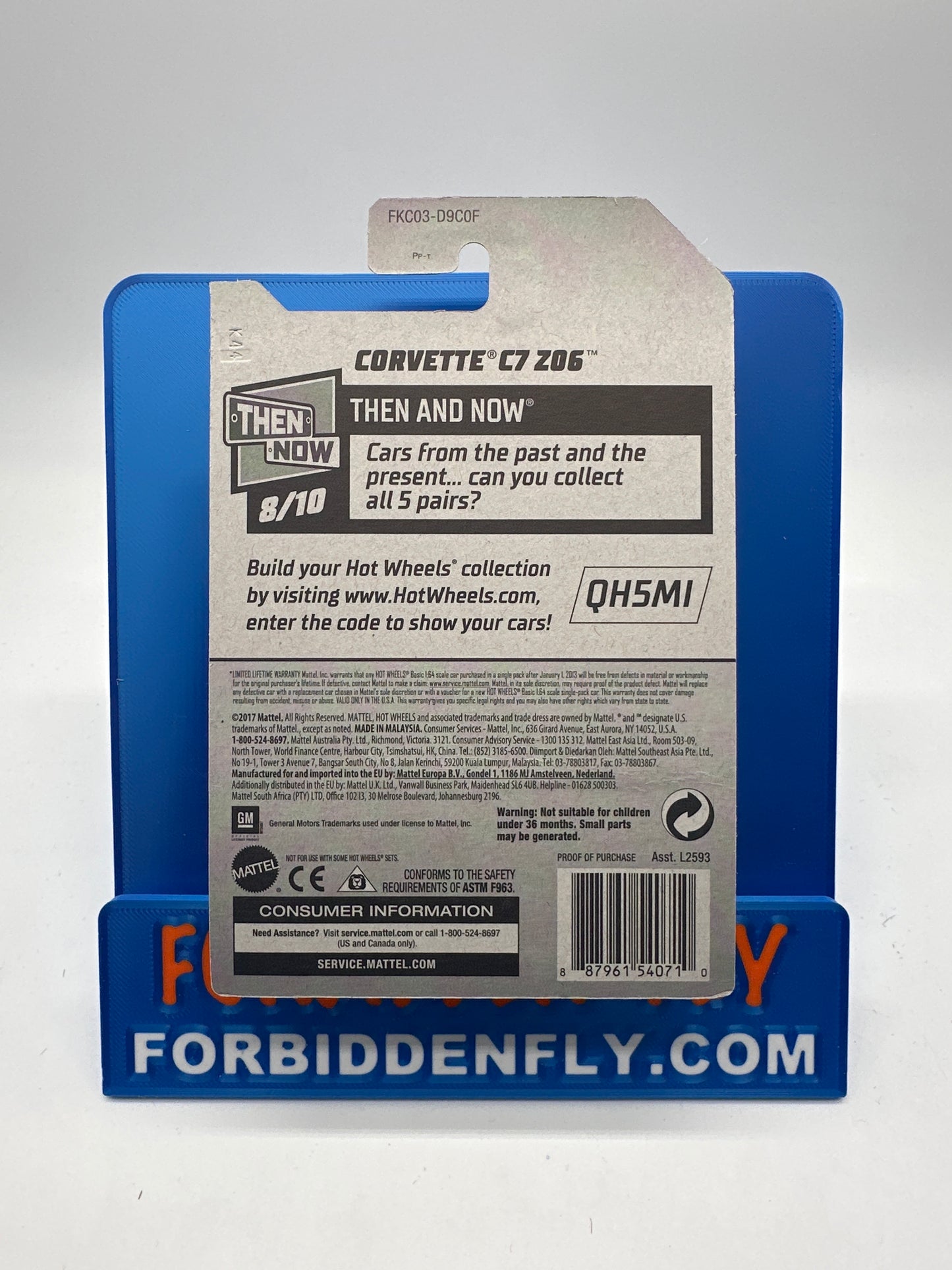 Hot Wheels Mainline - Factory Stickered 2018 K-Mart Exclusive - Corvette C7 Z06