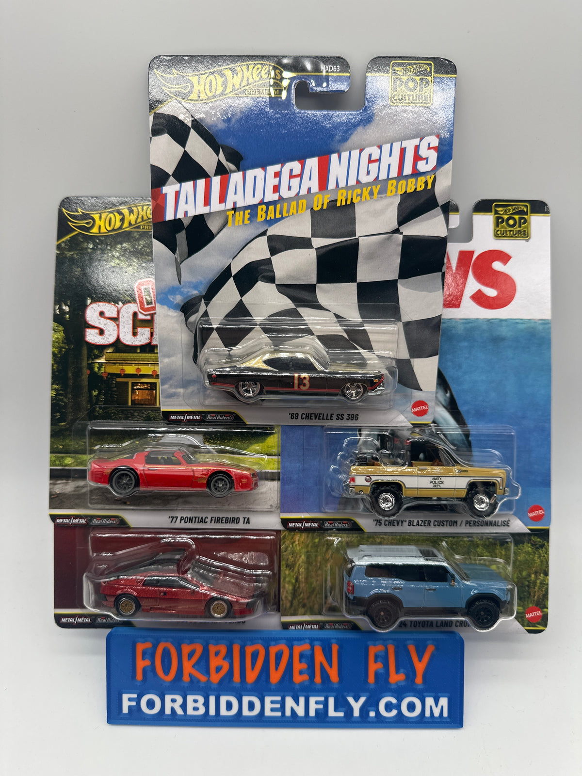 Hot Wheels Premium - Pop Culture 2026 Mix T - Complete Set of 5
