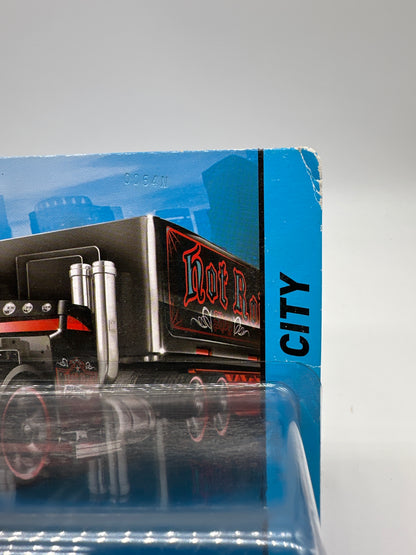 Hot Wheels Super Rigs - 2013 Road Roller w/ Red Bone Shaker