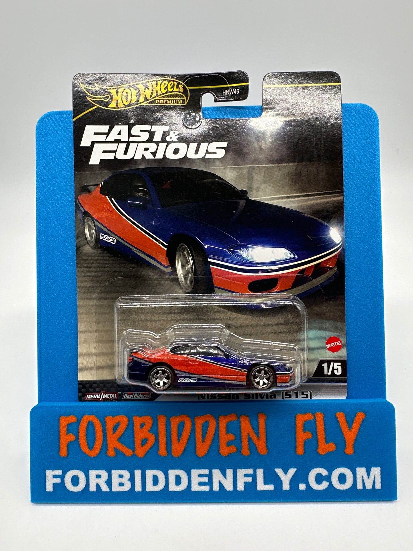 Hot Wheels Premium - Retro Entertainment Fast & Furious 2024 Mix F Set of 5