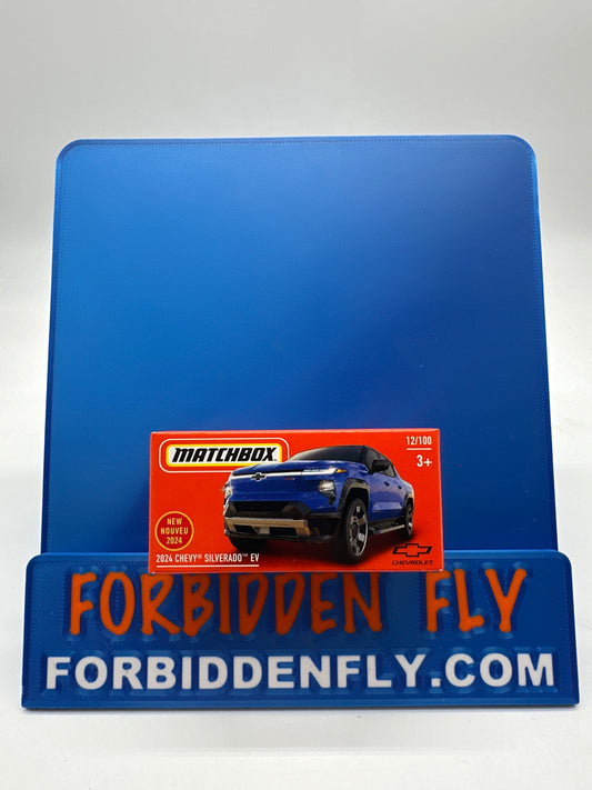 Matchbox Power Grabs 2024 - #12/100 - 2024 Chevy Silverado EV - Blue