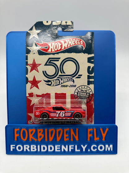 Hot Wheels - 2018 - Stars and Stripes Series - Complete Set of 10