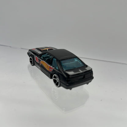 Hot Wheels 2012 Mystery Models Baggie - Loose Black Race Team ‘92 Ford Mustang