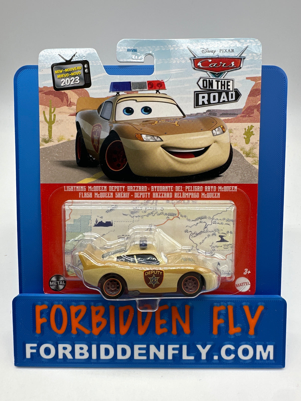 Disney Pixar Cars On The Road - Lightning McQueen Deputy Hazzard
