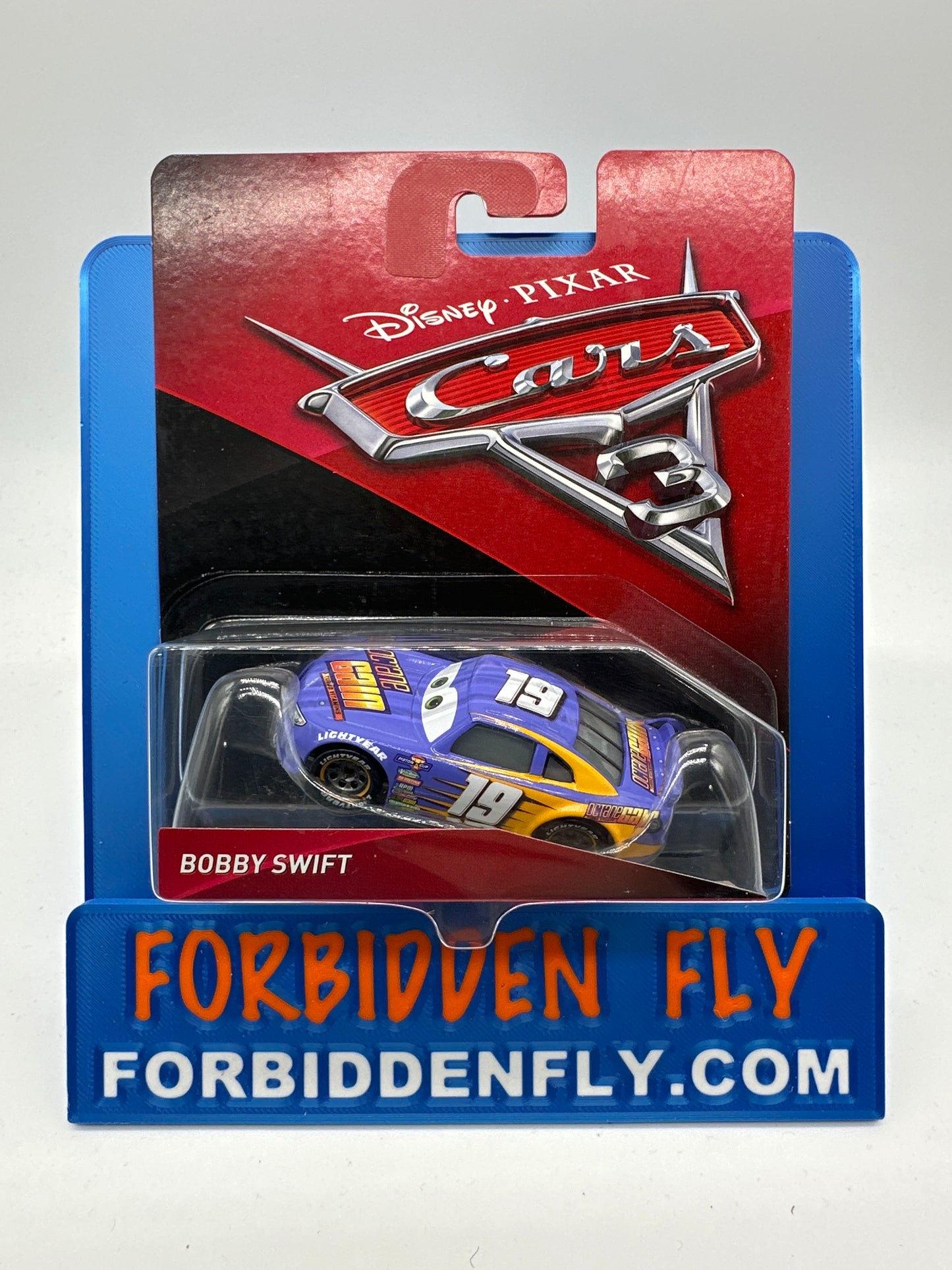 Disney Pixar Cars Movie - Cars 3 - Bobby Swift Piston Cup Racer #19