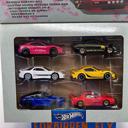 Hot Wheels - 2024 Japan Themed Multi Car Pack - Boxed Set of 6