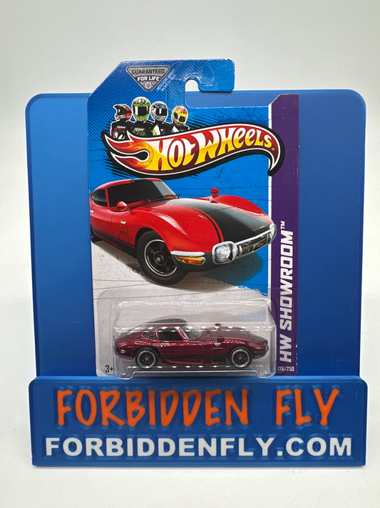 Hot Wheels 2013 J Case Super Treasure Hunt - Toyota 2000 GT