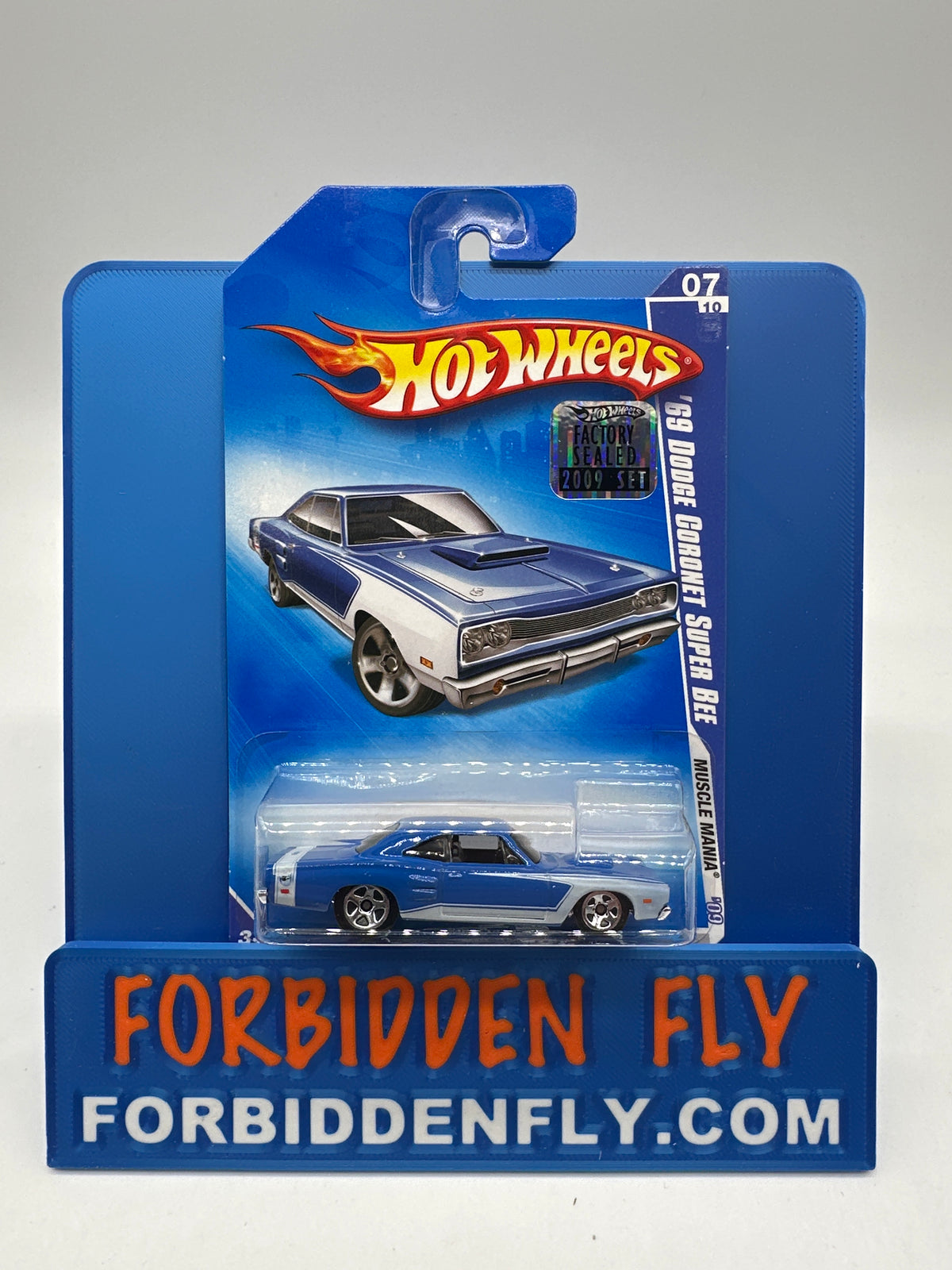Hot Wheels Mainline - 2009 Factory Stickered - Muscle Mania Series - ‘69 Dodge Coronet Super Bee - Lot Of 2