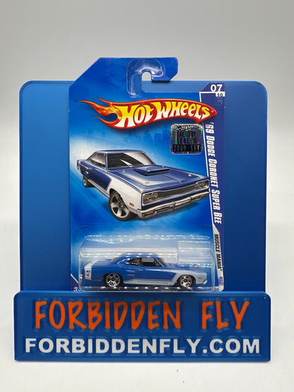 Hot Wheels Mainline - 2009 Factory Stickered - Muscle Mania Series - ‘69 Dodge Coronet Super Bee - Lot Of 2