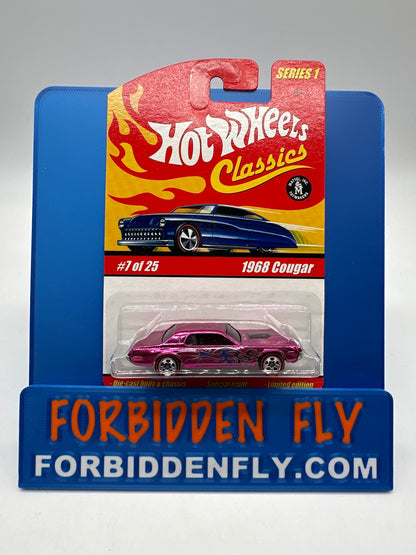 Hot Wheels Classics - Series 1 #7 of 25 - 1968 Cougar - Pink