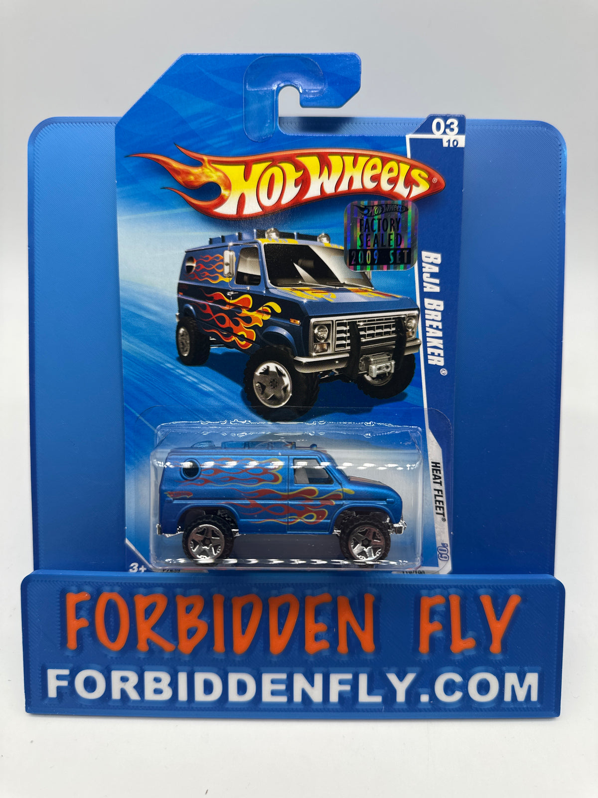 Hot Wheels Mainline - 2009 Factory Stickered - Heat Fleet Series - Baja Breaker - Lot Of 3
