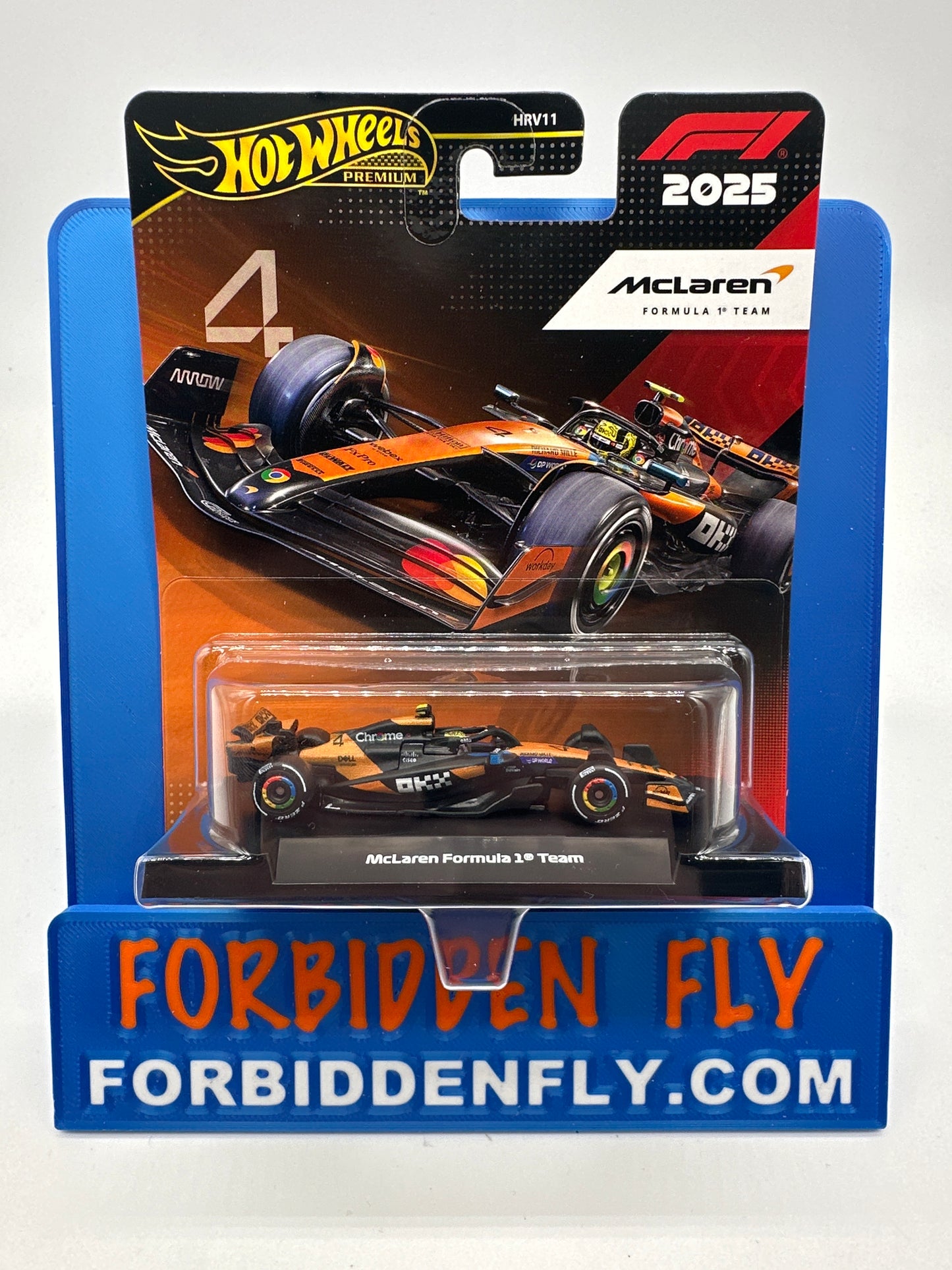 Hot Wheels 2025 Formula 1 Premium Series - McLaren Formula One Team #4 - Lando Norris