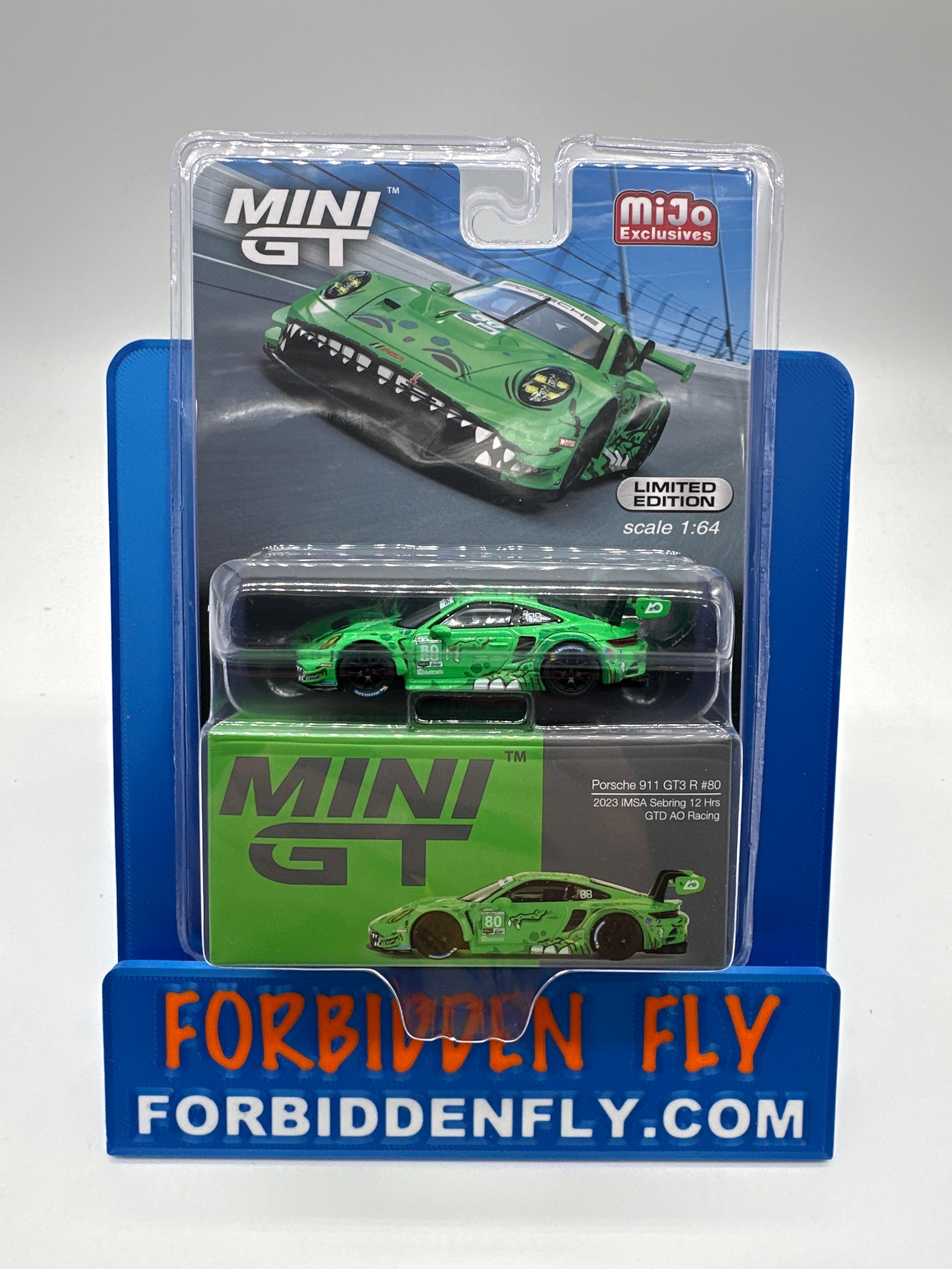 Mini GT Regular Release #713 - Porsche 911 GT3 R #80 - 2023 IMSA
