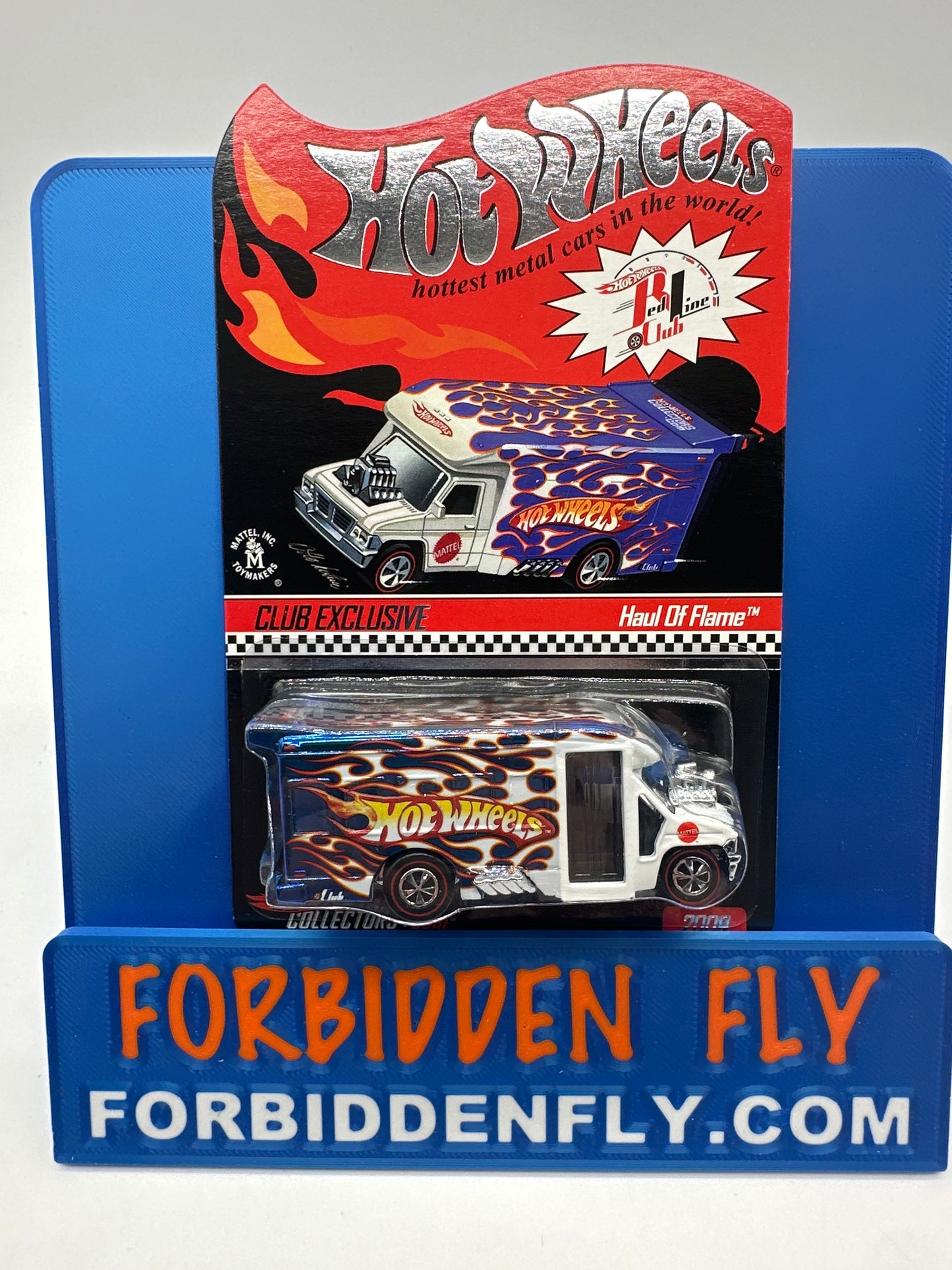 Hot Wheels RLC Red Line Club - 2009 Blue Haul of Flame
