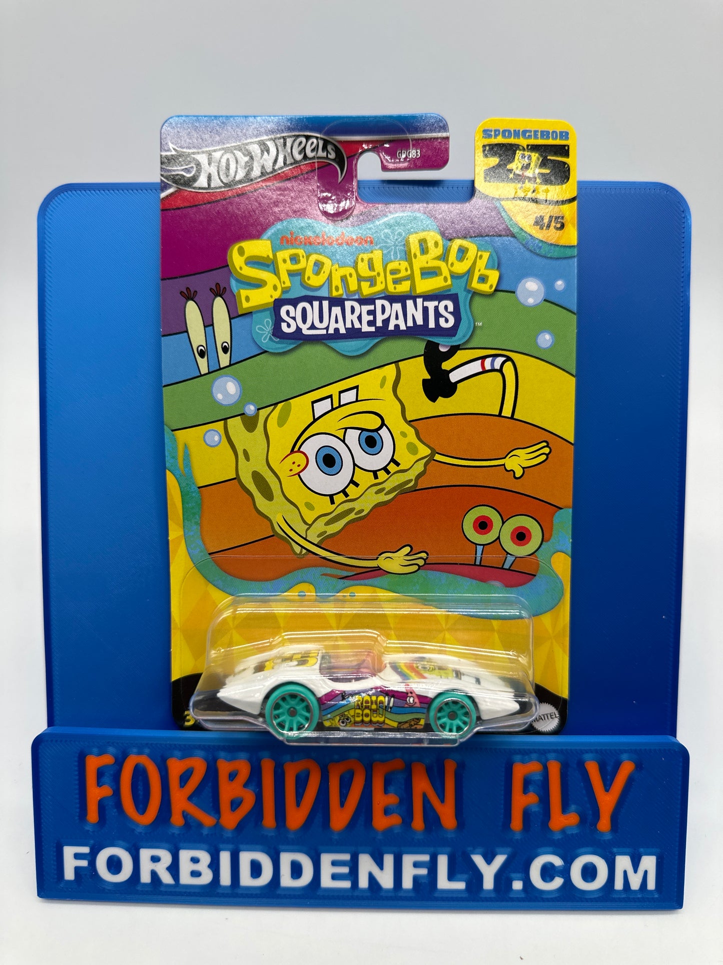 Hot Wheels 2024 Walmart Exclusive SpongeBob Squarepants Set of 5