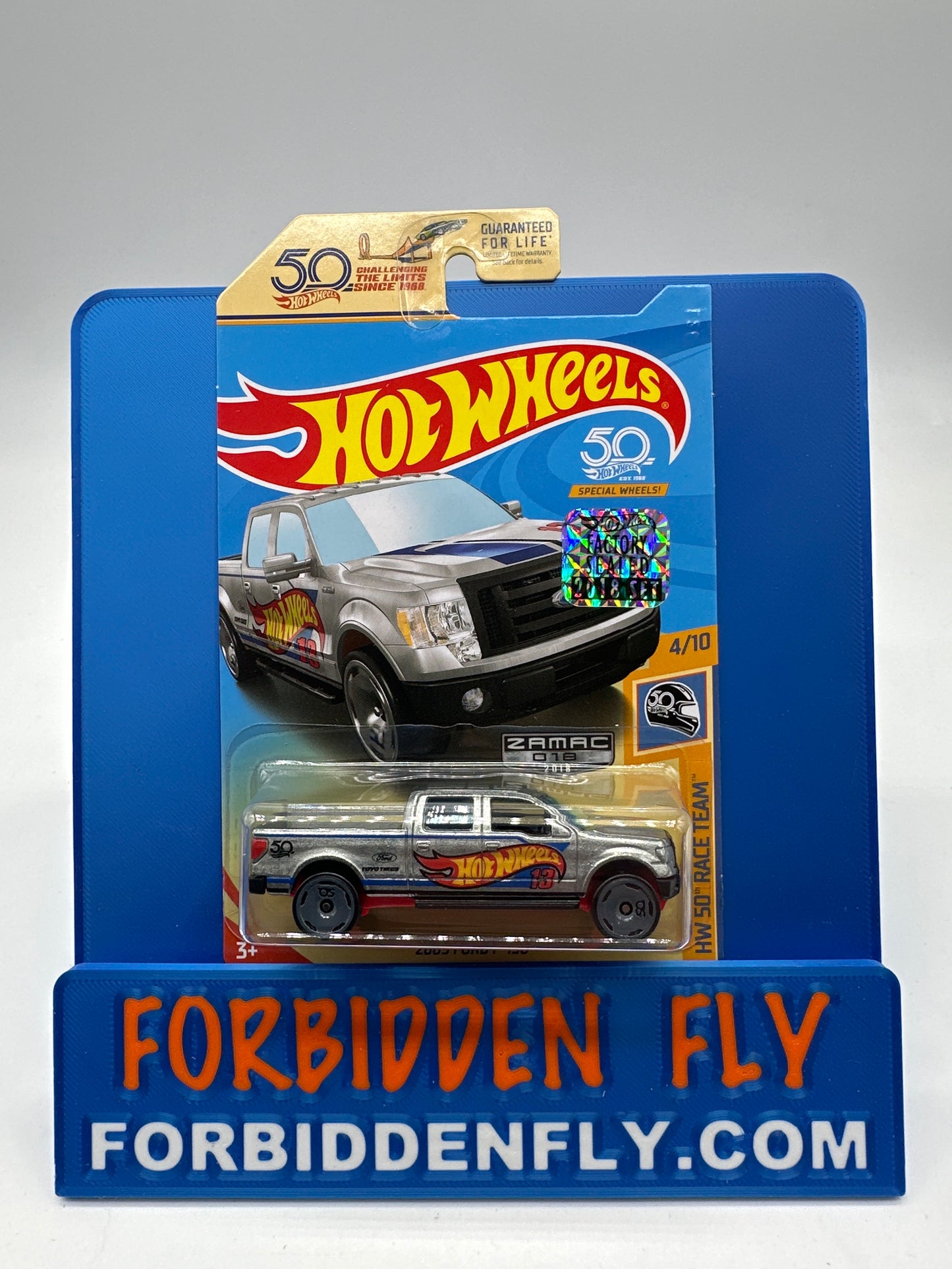 Hot Wheels Mainline - Factory Stickered 2018 - Exclusive Zamac Edition #18/18 - 2009 Ford F-150