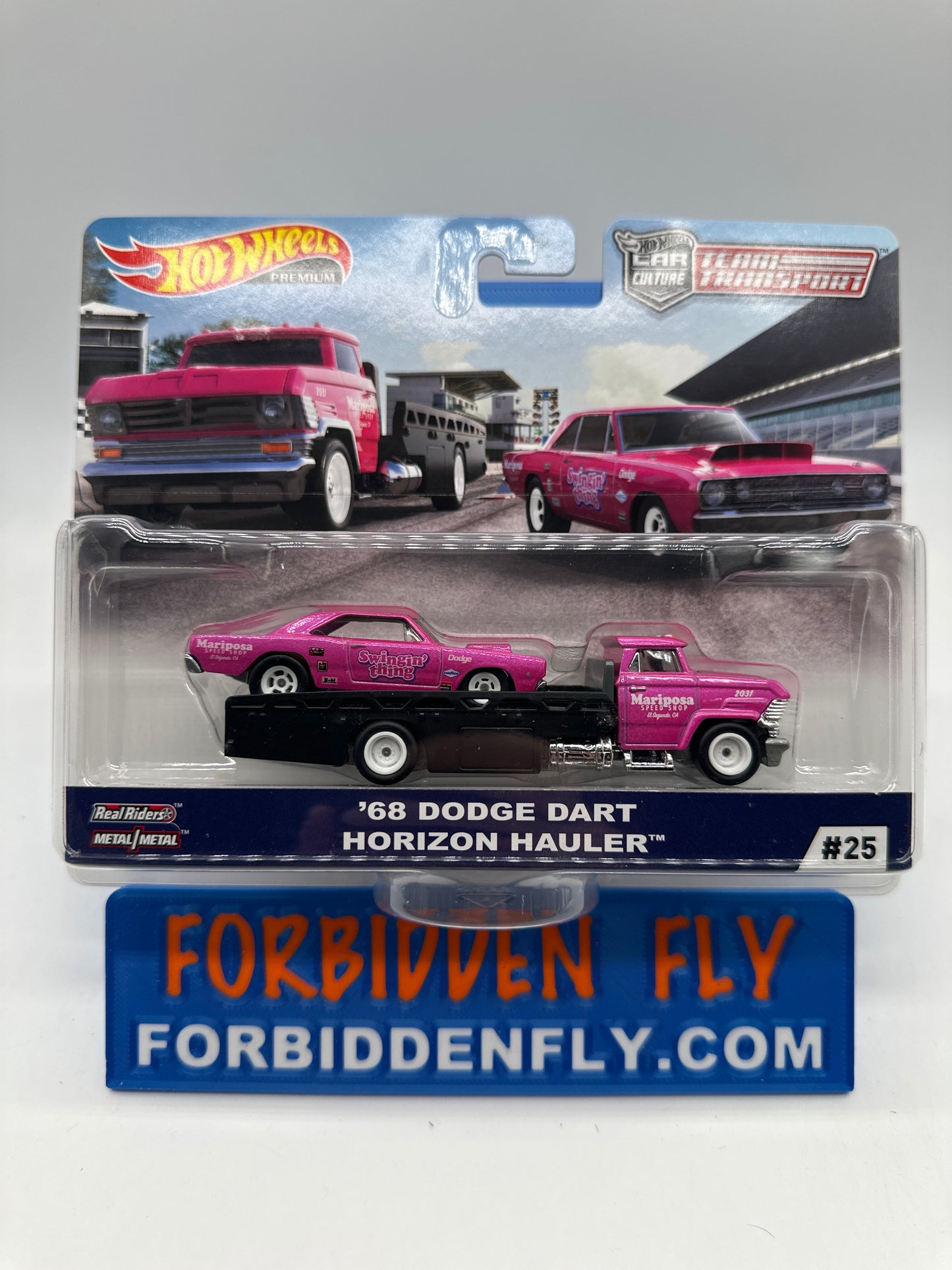 Hot Wheels Car Culture Team Transport - #25 - ‘68 Dodge Dart & Horizon Hauler