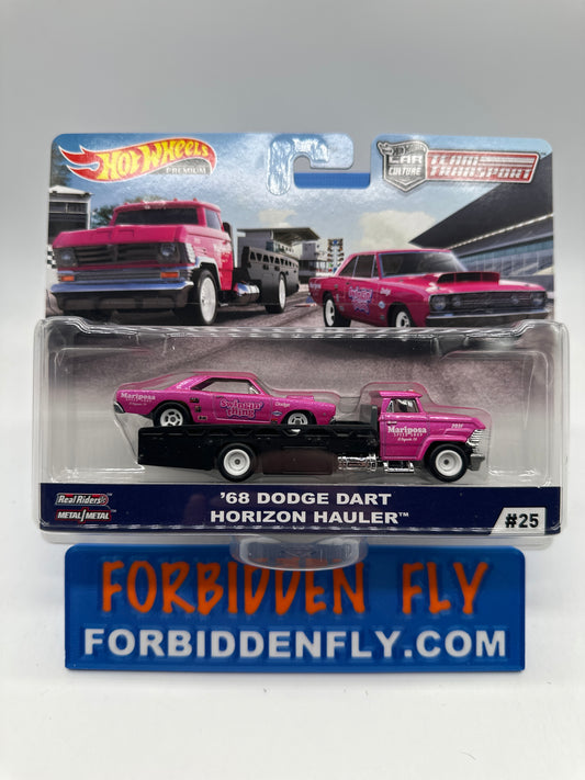 Hot Wheels Car Culture Team Transport - #25 - ‘68 Dodge Dart & Horizon Hauler