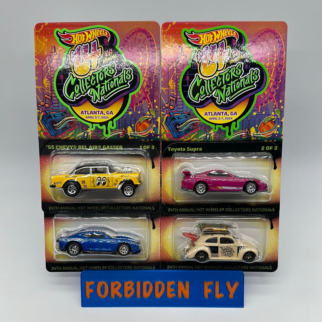 Hot Wheels 24th Annual Collector’s Nationals Convention - 2024 Atlanta, Georgia - Set of 4 Cars