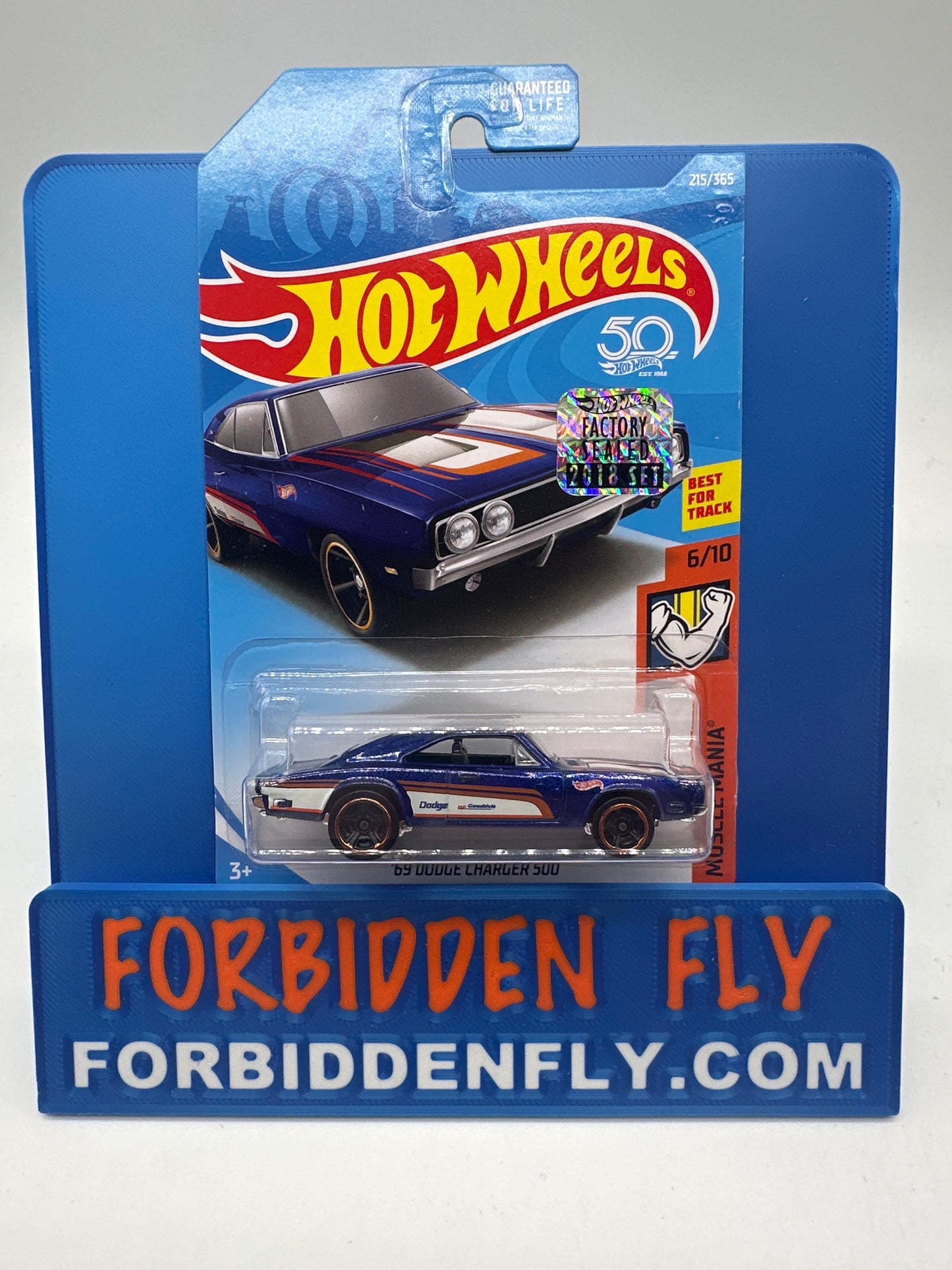 Hot Wheels Mainline - Factory Stickered 2018 - ‘69 Dodge Charger 500 - Lot Of 2