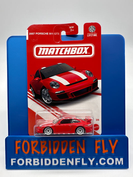 Matchbox - 2025 Mainline - Target Exclusive Red Edition - 2007 Porsche 911 GT3 - Red