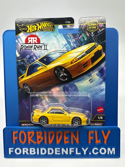 Hot Wheels Car Culture Premium - 2025 Ronin Run II Series - #1/5 - Nissan Skyline GT-R (R32) Pandem - Single Car