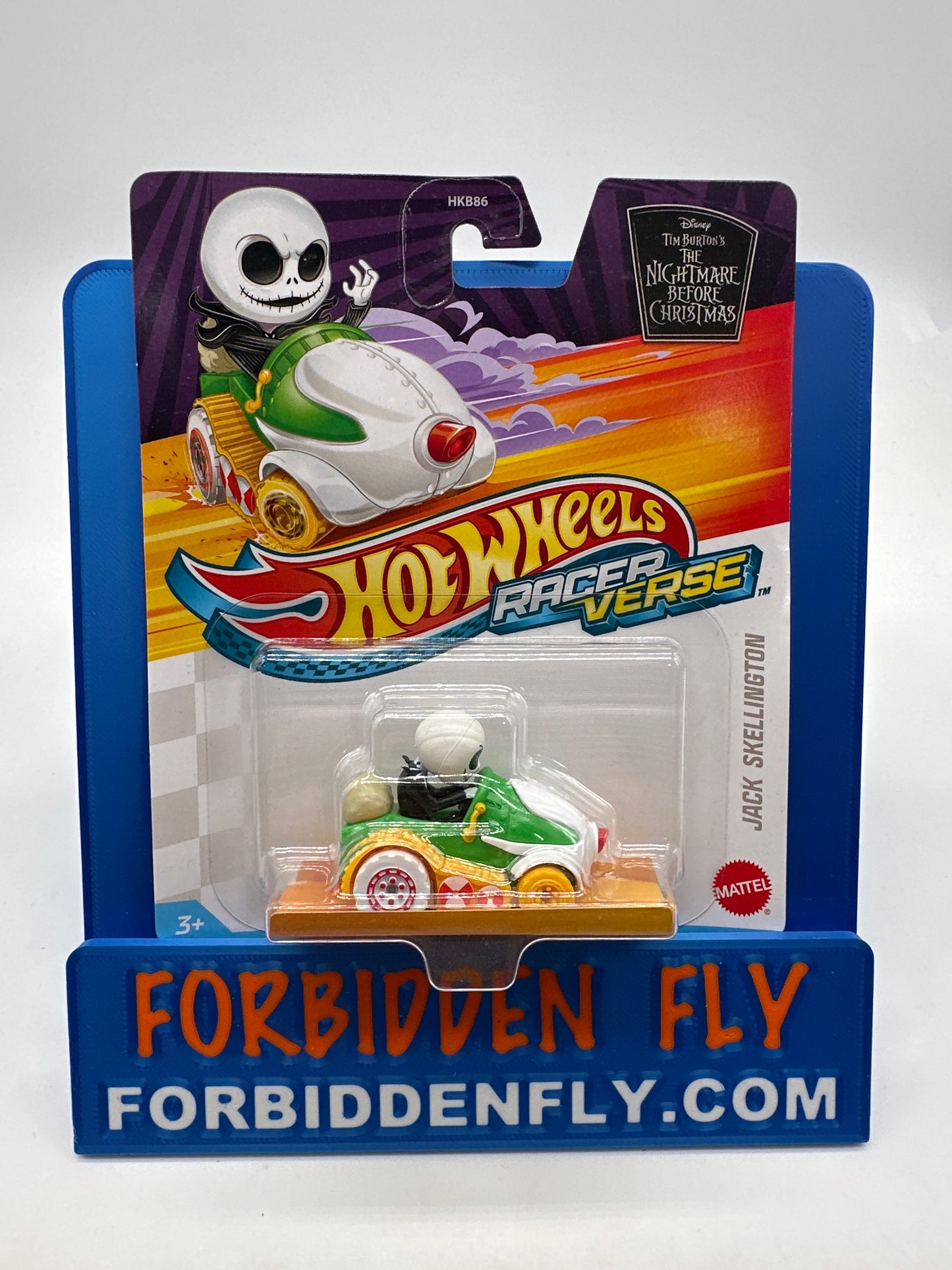 Hot Wheels - 2023 Racer Verse - Disney Nightmare Before Christmas Jack Skellington Car