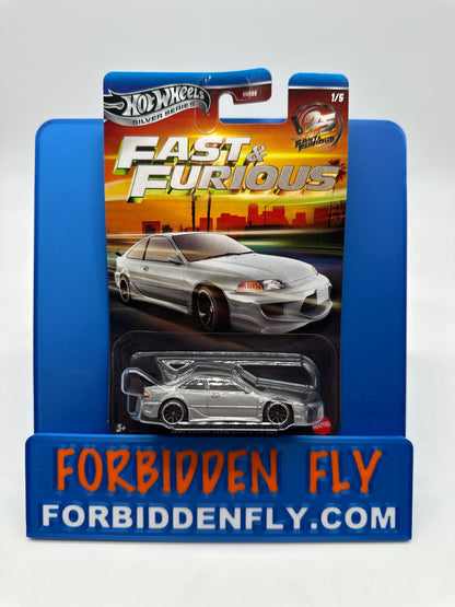 Hot Wheels 2026 Silver Series - Wal Mart Exclusive - 25 Years Of Fast & Furious Series - Complete Set Of 5