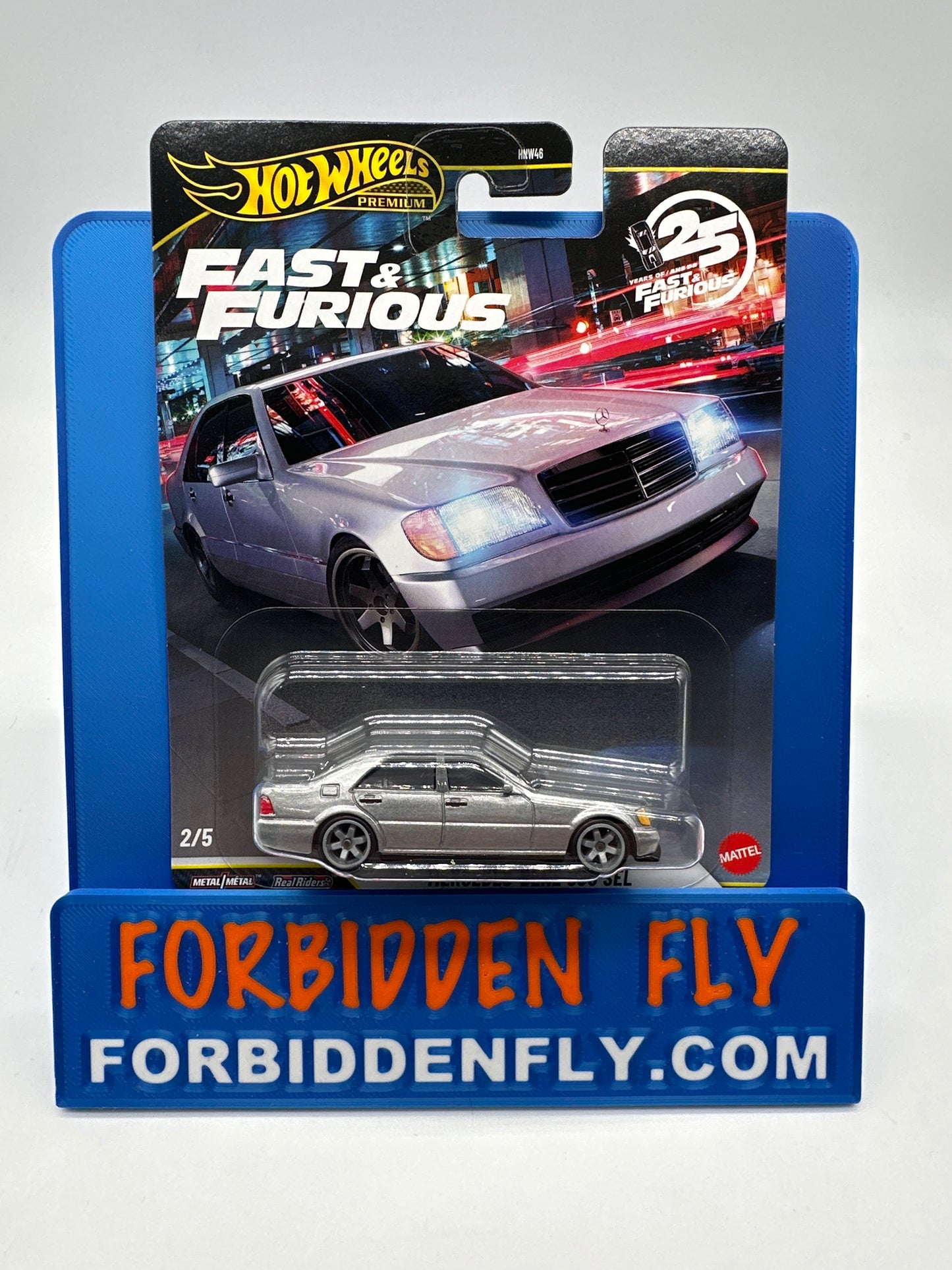 Hot Wheels Premium - Fast & Furious 25 Years Of Fast & Furious - 2026 Mix N - Set of 5