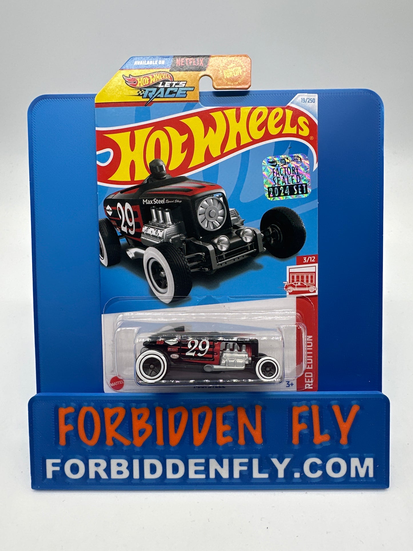Hot Wheels Mainline - 2024 Factory Sticker - Target Red Edition - Max Steel