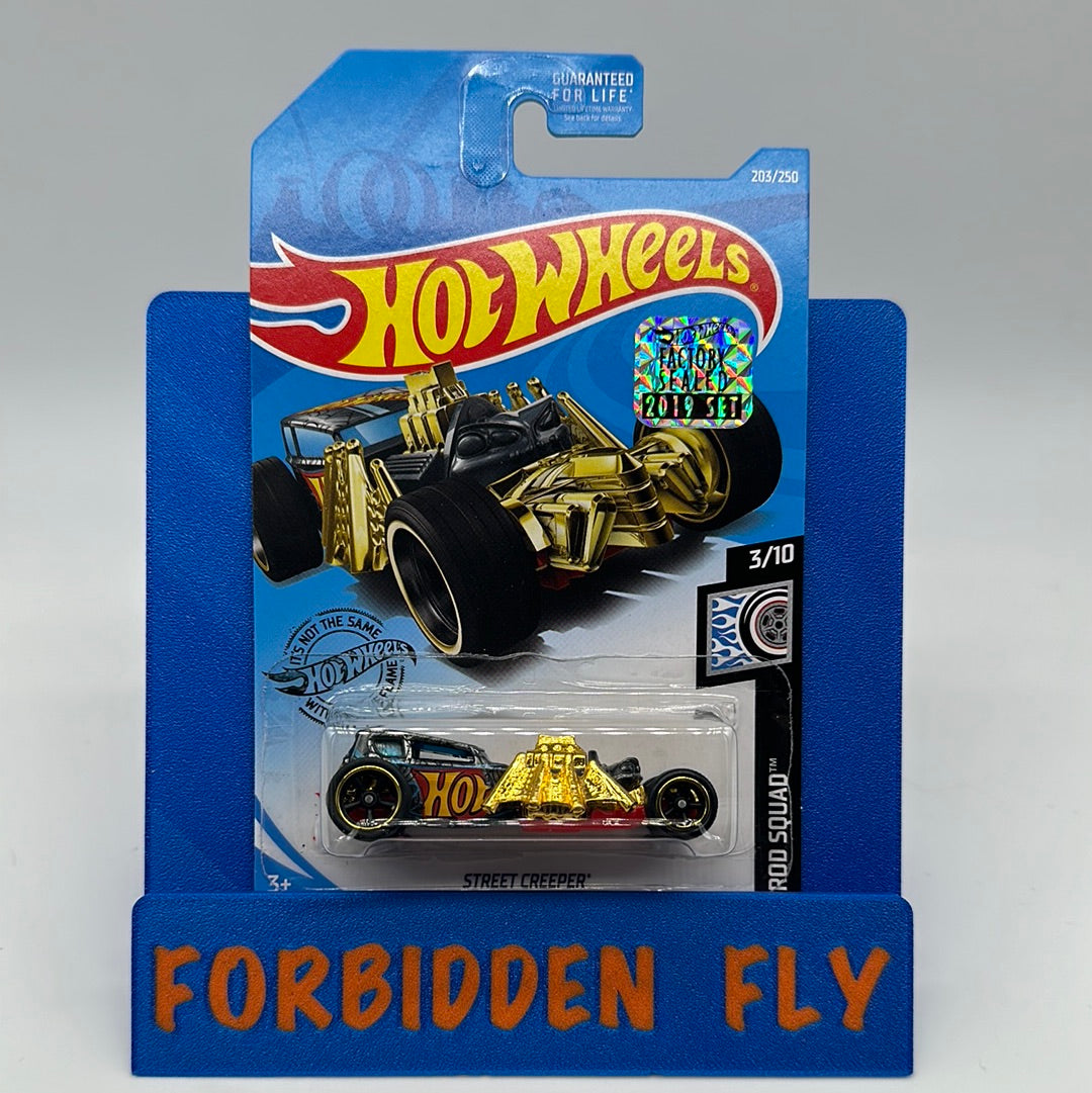 Hot Wheels 2019 Super Treasure Hunt - Factory Stickered - Street Creeper