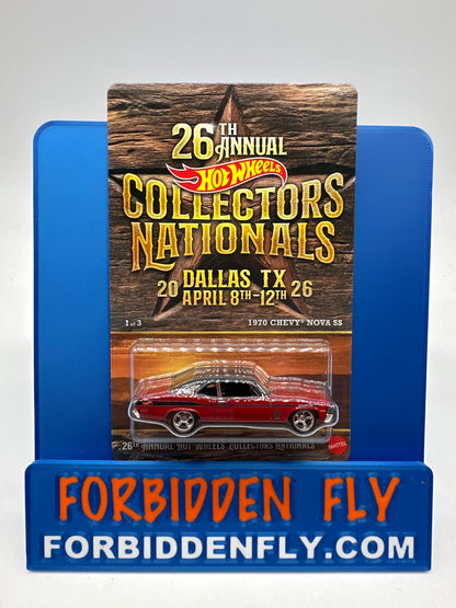 Hot Wheels 26th Annual Collector’s Nationals Convention - 2026 Dallas, TX - 1970 Chevy Nova SS - Souvenir Car