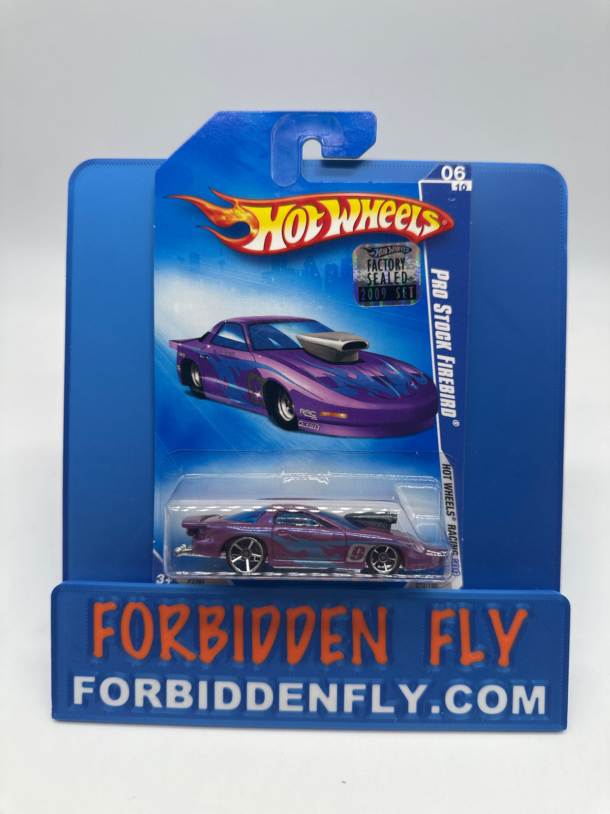 Hot Wheels Mainline - 2009 Factory Stickered - Hot Wheels Racing Series - Pro Stock Firebird - Lot Of 2