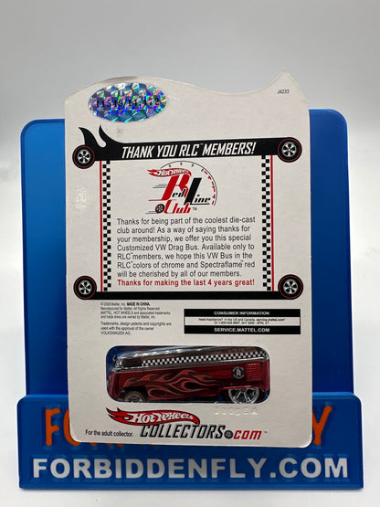 Hot Wheels 2005 RLC Red Line Club - Thank You Car - Customized VW Drag Bus