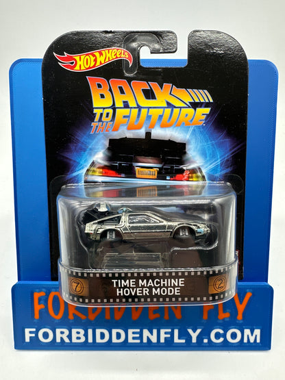 Hot Wheels 2017 Retro Entertainment Premium Single - Back to the Future - Time Machine Hover Mode (Movie Reel Packaging)