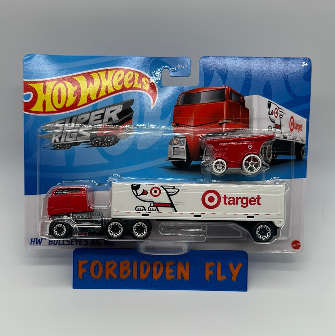 Hot Wheels Super Rigs - 2022 HW Bullseye’s Big Rig - Target Exclusive