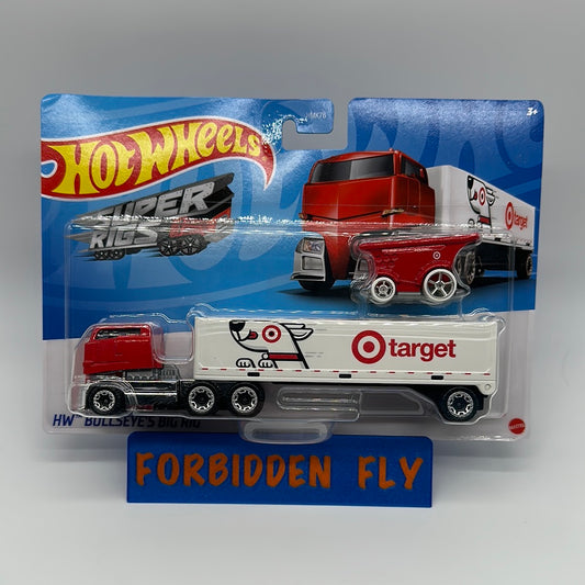 Hot Wheels Super Rigs - 2022 HW Bullseye’s Big Rig - Target Exclusive