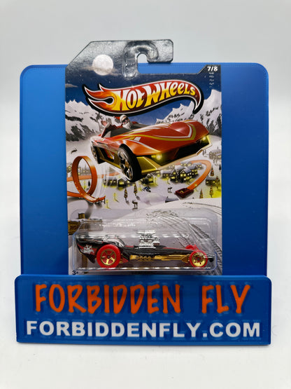 Hot Wheels - Wal Mart Exclusive 2013 Holiday Hot Rods Series - Complete Set of 8