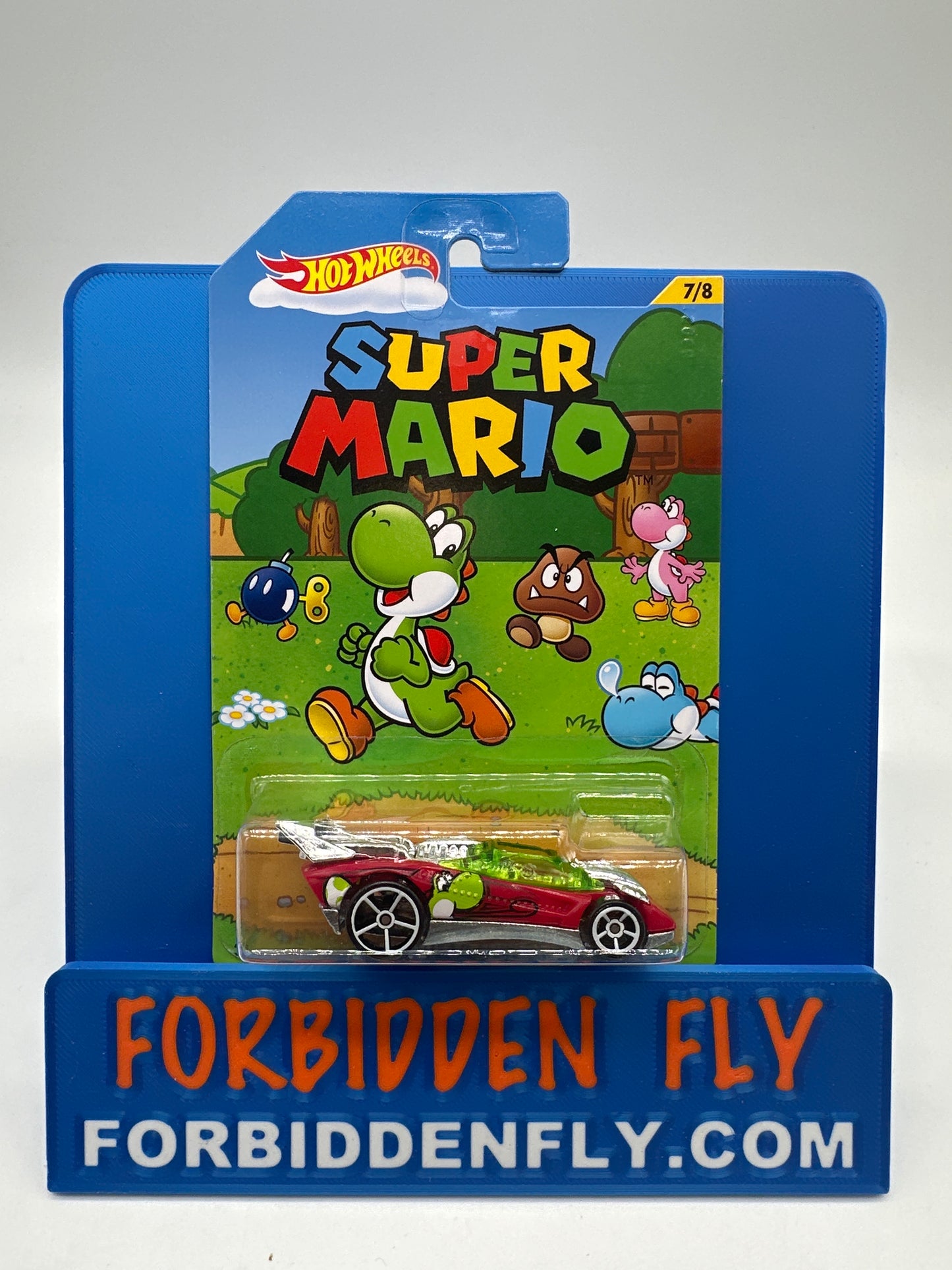 Hot Wheels - 2016 Wal Mart Exclusive - Nintendo Super Mario Series - Complete Set of 8