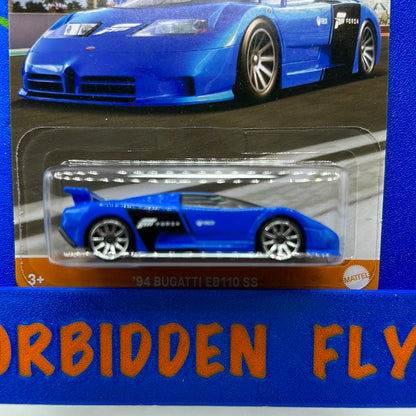 Hot Wheels - Walmart Exclusive 2023 Forza Motorsport Series - ‘94 Bugatti EB110 SS - Blue